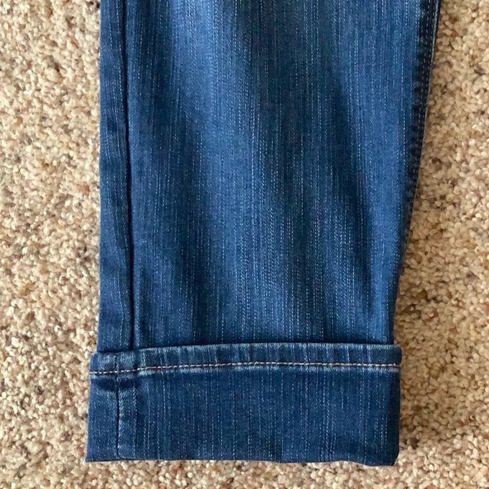 White House Black Market Denim Crop Ankle Jeans Size 10 - Picture 8 of 11